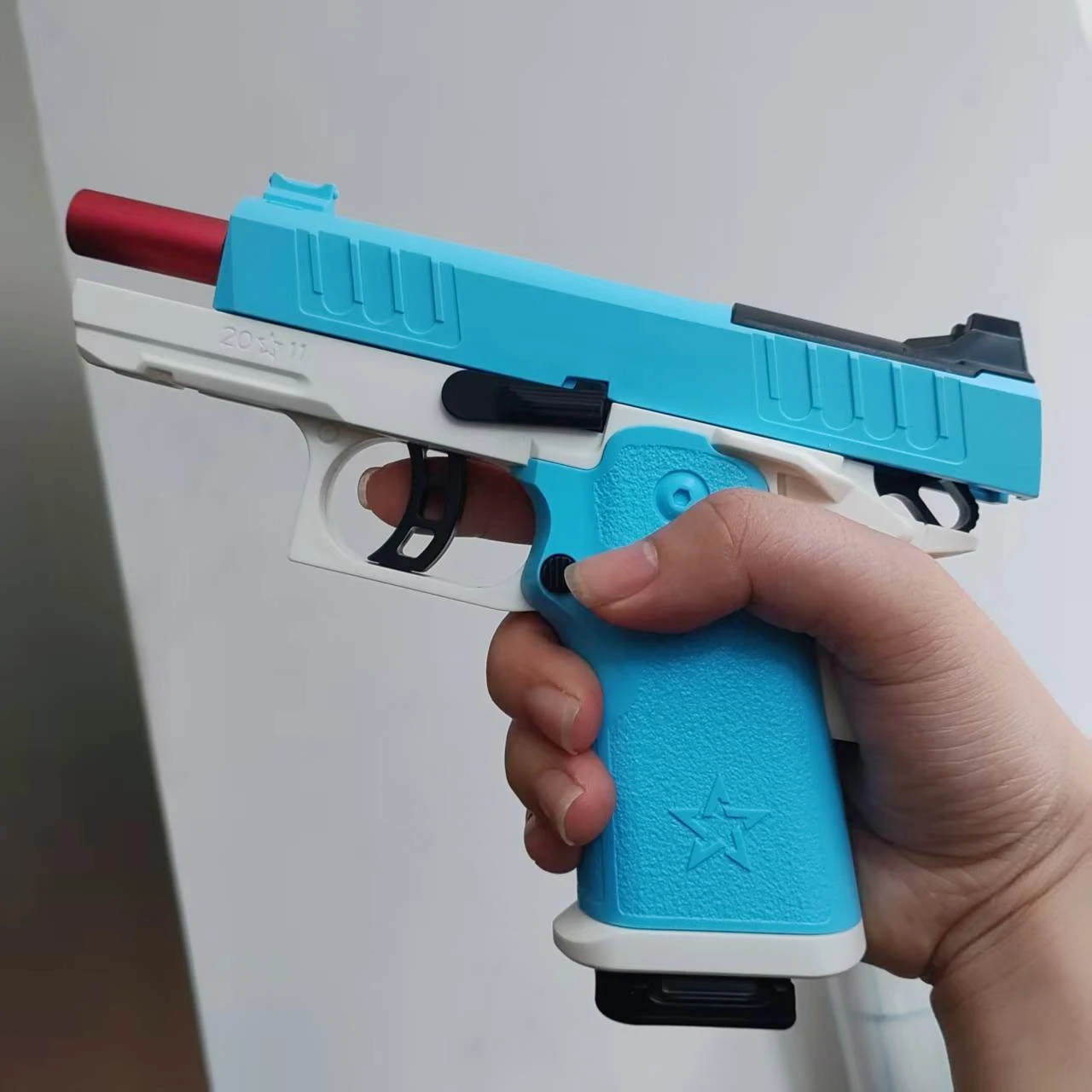 ミニ2011シェルスローイングミニピストル連続発射エアソフトブローバック空銃おもちゃ屋外CS武器男の子大人向け