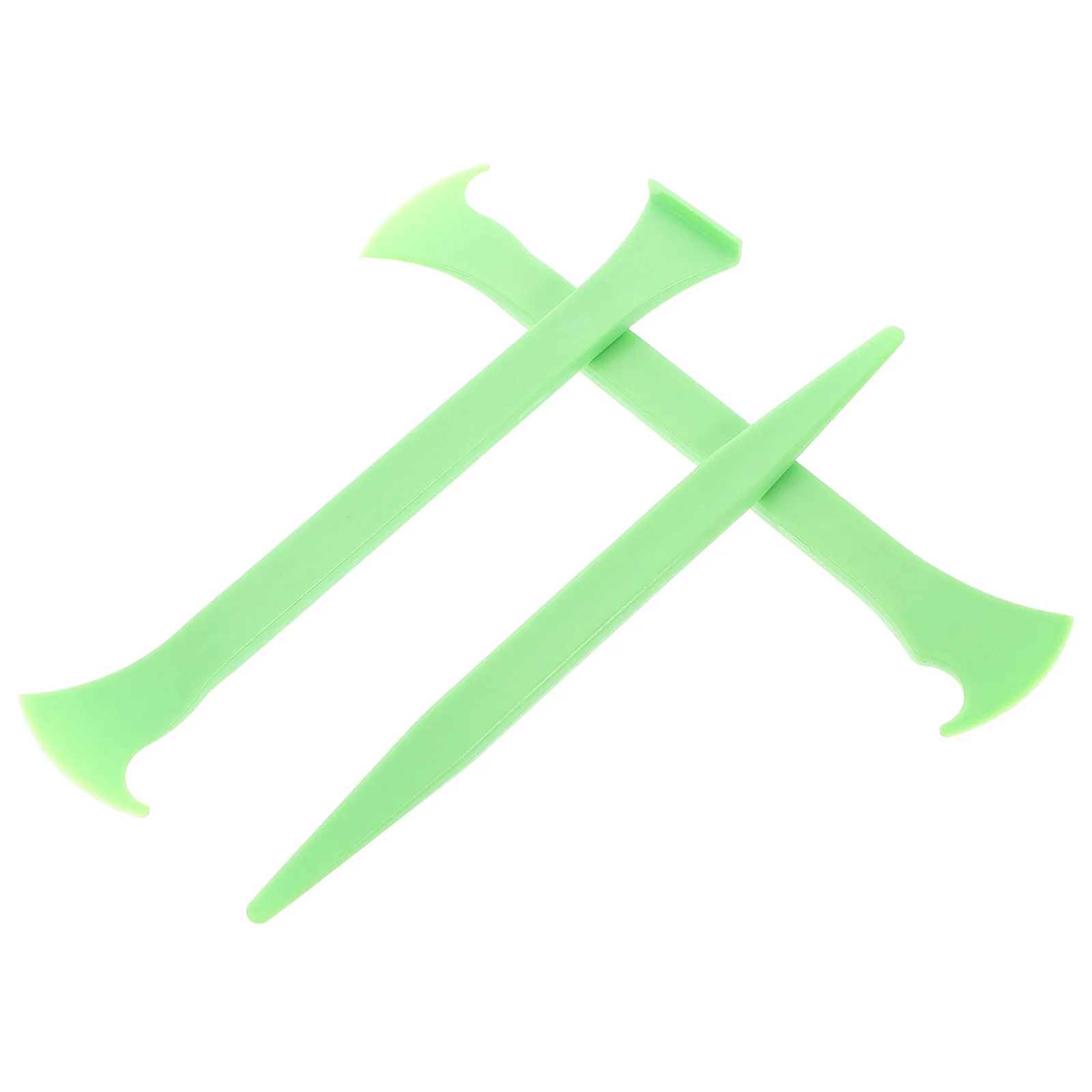 3pcs Car Vinyl Wrap Tool Kit For Edge Finishing Door Gap Sealing Trimming Durable Plastic Auto Squeegee Window