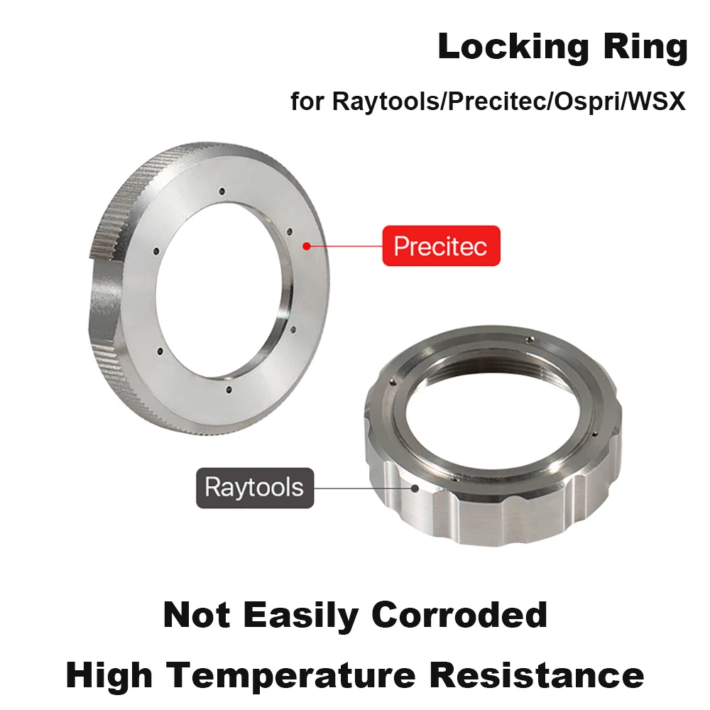 Laser Cutting Head Locking Ring Ceramic Ring Lock Nut Pressure Ring For Raytools WSX Precitec OSPRI