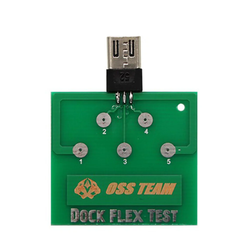 Carte de test Micro-USB S6 Flex pour téléphone Android 12 11, charge de l'alimentation de la batterie U2, outil de test S6 Flex, 3 pièces