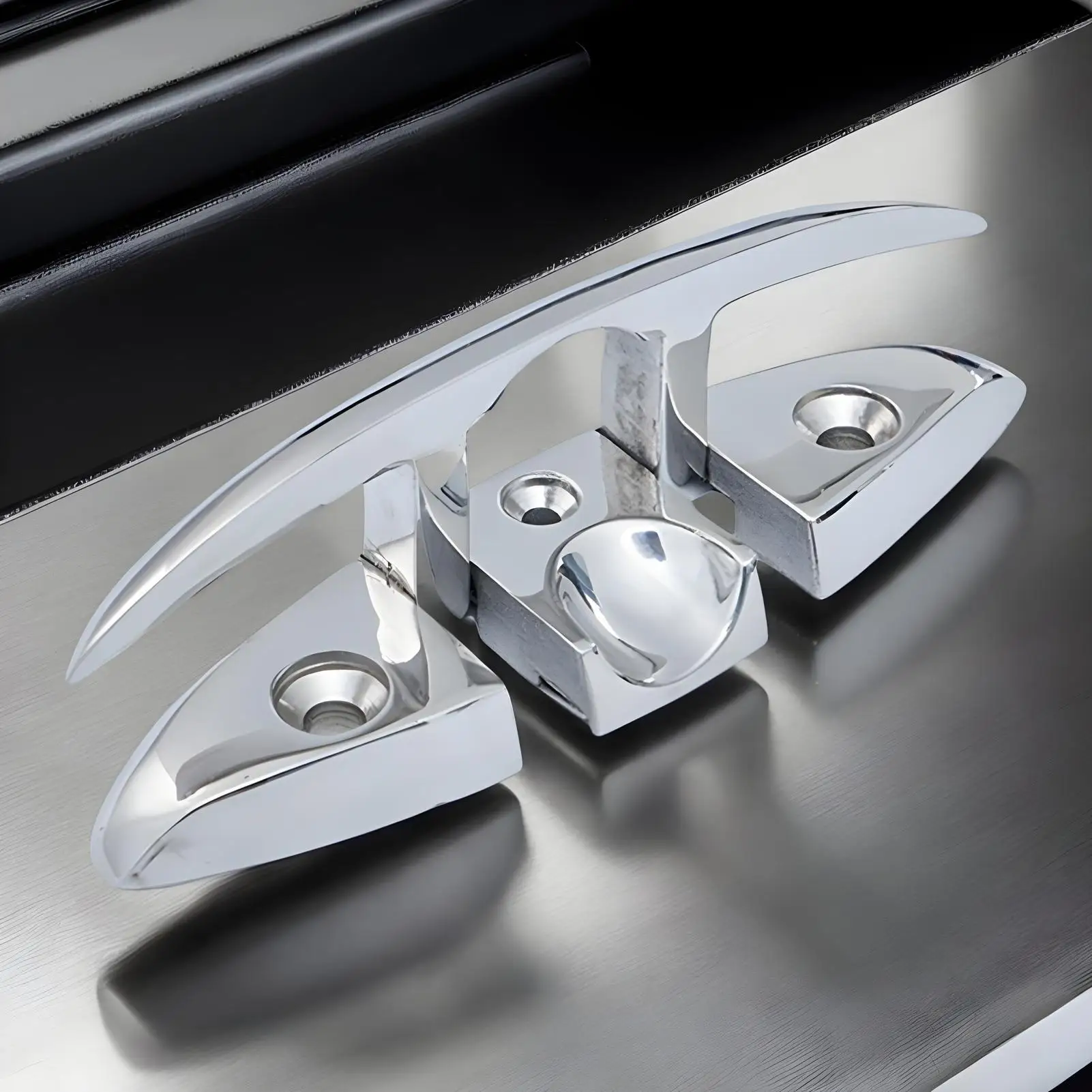 

Yacht Cleat Stainless Heavy Duty Precision Hardware Folding Kayak Cleat For Sailboats Kayak Outdoor Sports Fishing Hulls