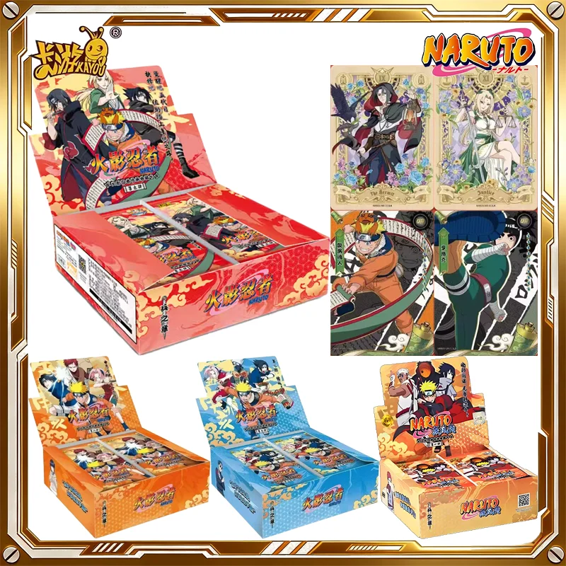 

Коллекционные карточки KAYOU Naruto: Ниндзя, 9-е издание, Загадочная коробка Джираии. Аниме-карточная игра. Подарки на день рождения и праздники для детей.