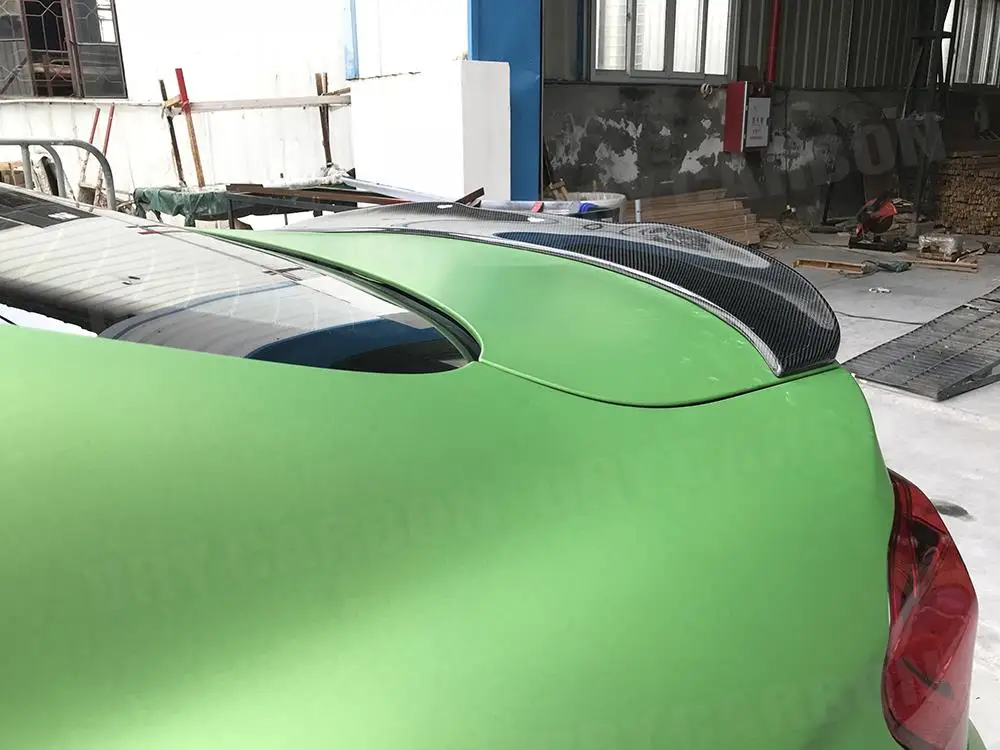 

Dry Carbon Fiber Rear Spoiler Boot Lip Wing For BMW 1 Series E82 1M 2008 2009 2010 2011 2012 Rear Trunk Spoiler Accessories