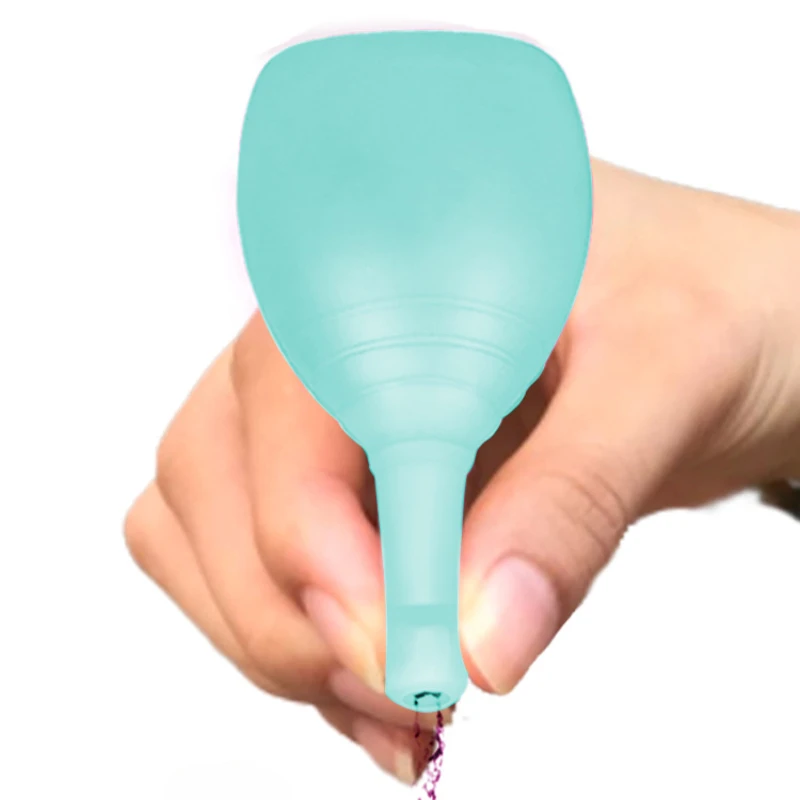 Medical Grade Silicone S L Size Menstrual Cup Feminine Hygiene Menstruelle Moon Period Cup Sterilizer Menstrual Cup for Women