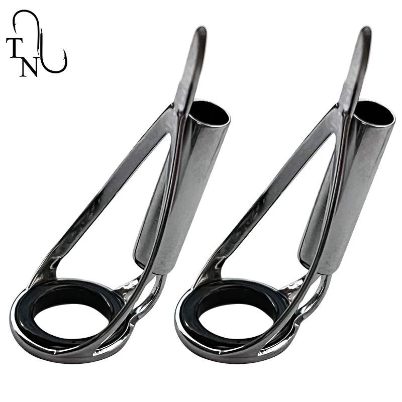 

TN07-01 5 шт. #16 наконечники для рыболовной удочки, направляющие для рыболовной удочки, гладкие железные направляющие для удочки, набор для ремонта морской воды для рыбалки