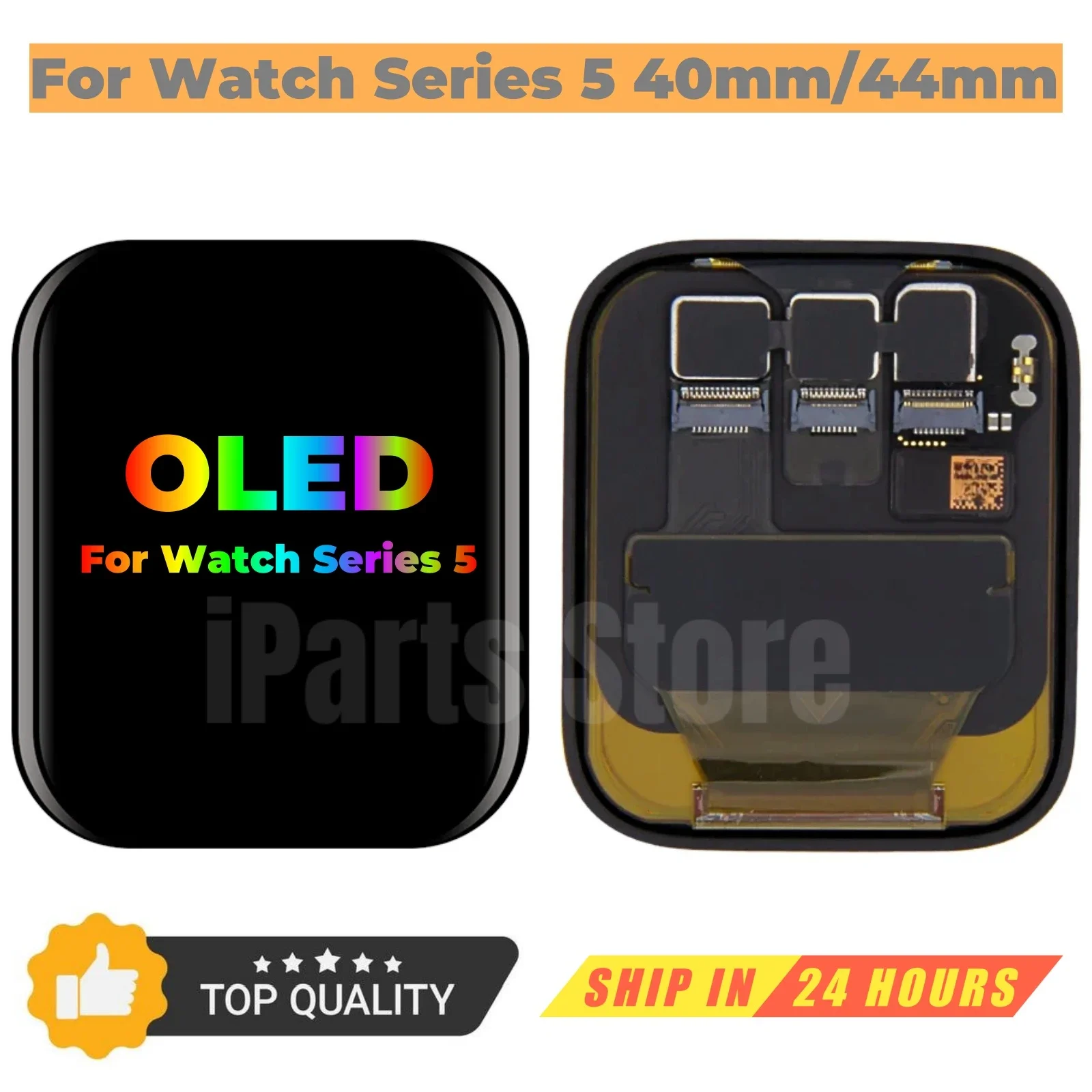 iParts Replacement OLED Display For Apple Watch Series 5 S5 40mm 44mm A2156 A2157 A2094 A2095 Retina Touch Screen Assembly