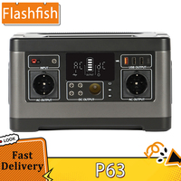 Flashfish P63 Portable Power Station, 520Wh/140400mAh Lithium Battery Solar Generator, 500W AC Output, 5xDC Ouputs, 4xUSB Output