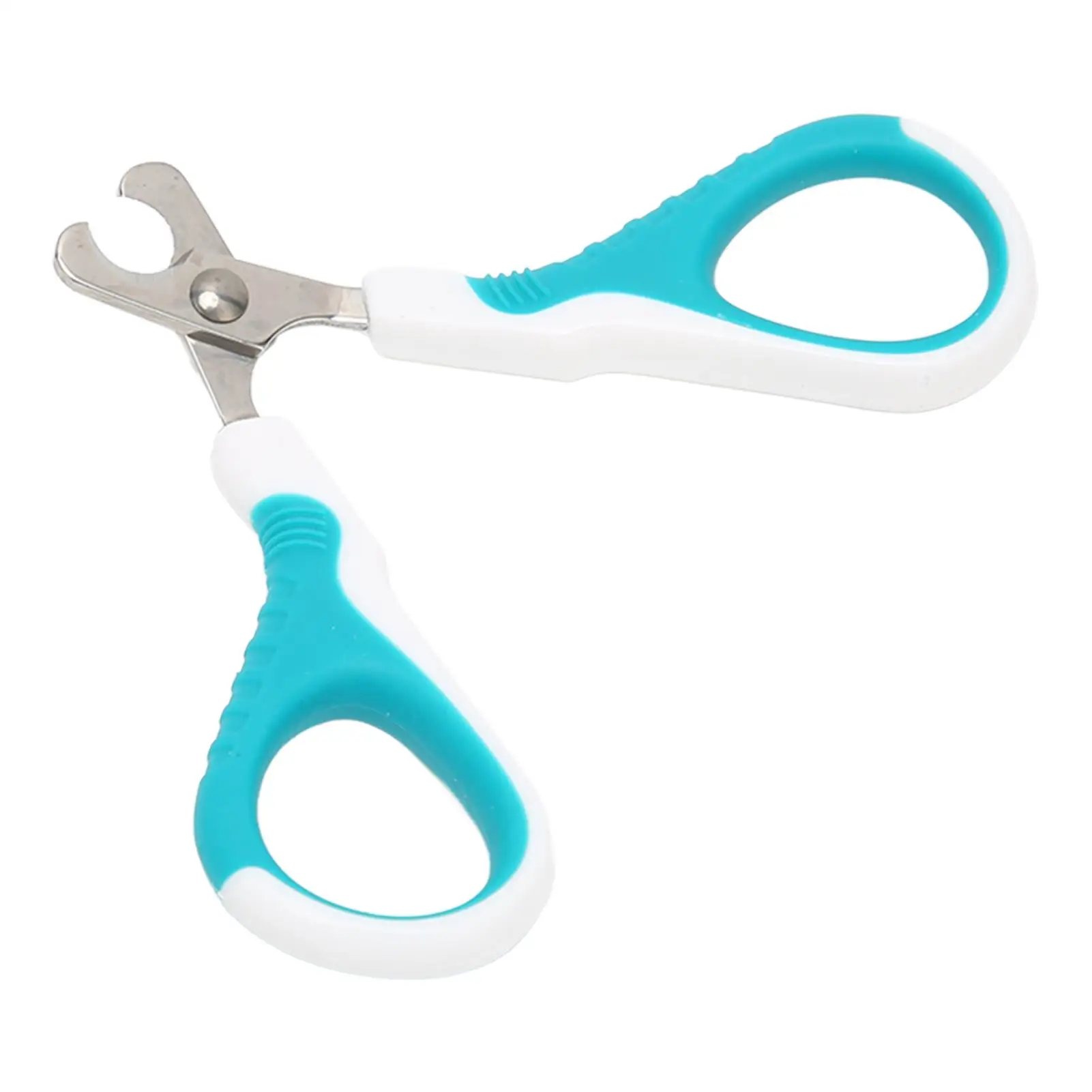 Stainless Steel Pet Nail Clippers - Ergonomic Trimmer for small Dogs & Cats - Easy Nail Care Tool