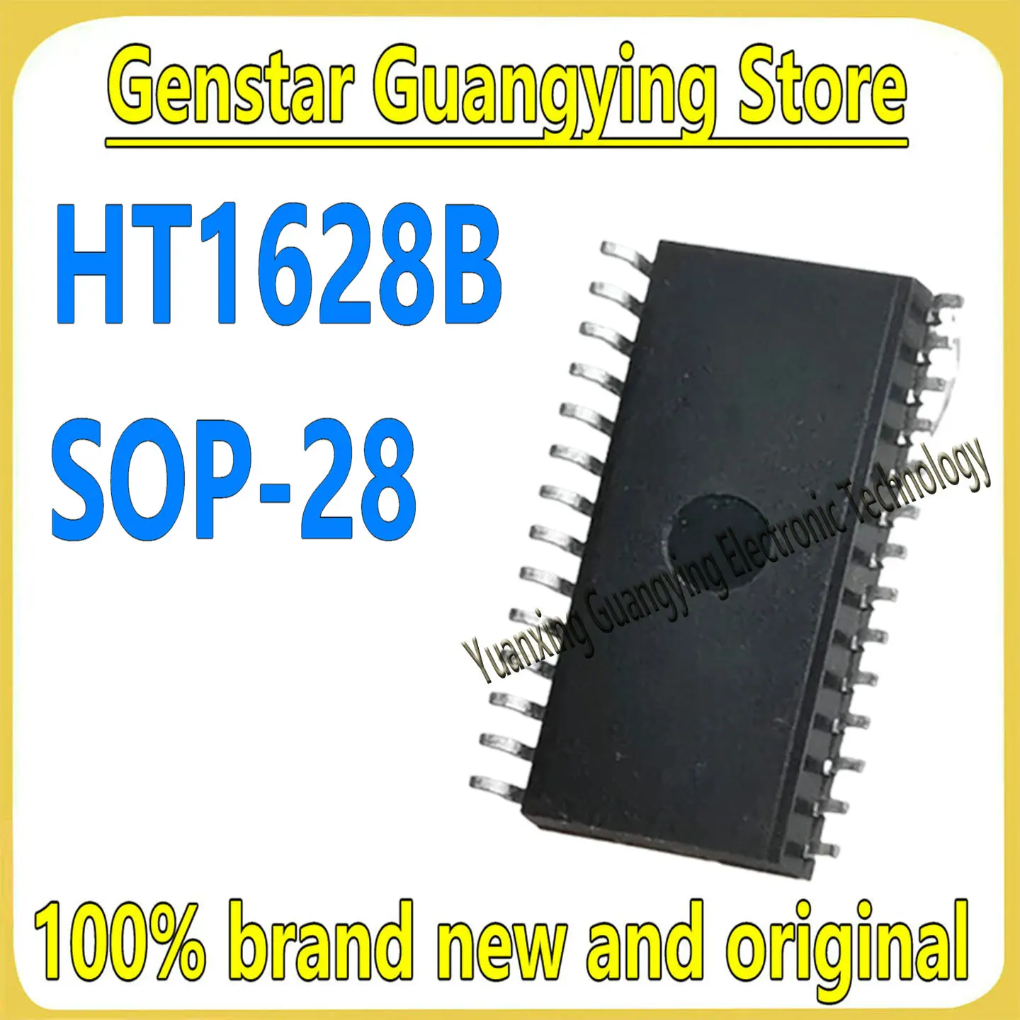 (10 pieces) HT1628B, HT1628, TM1628, SM1628, SOP-28 LED Constant-Current Driver Chipset—100% Brand New