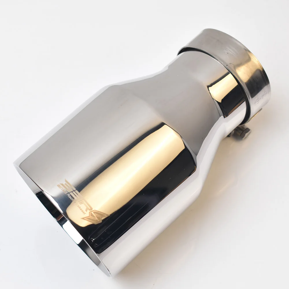 

1 PC Car Stainless Steel Universal Exhaust System Muffler Tip End pipe Car Exhaust Tip With Setro Logo
