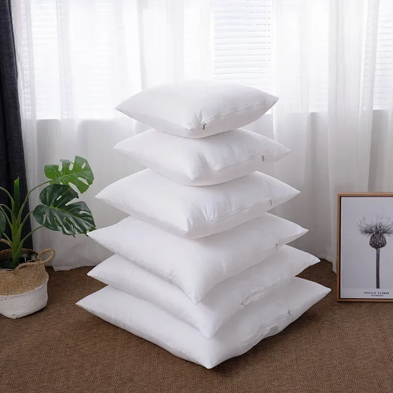 

45x45cm White Cushion Core PP Cotton Filler Filling Non-woven Cushions Pillow Insert