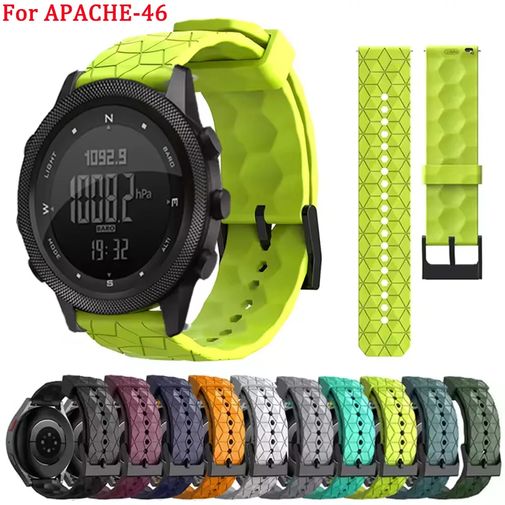 22mm Sport Band Für NORTH EDGE APACHE-46 Smartwatch Armband Für APACHE-46 Ersatz Zubehör Silikon Armband Correa