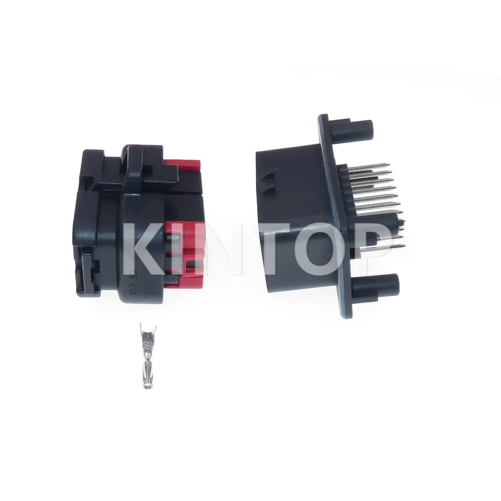 1 Set 23 Pins Car ECU Flame Retardant Plastic Housing Waterproof Wiring Socket AC Assembly 770680-1 Auto Accessories - Image 6