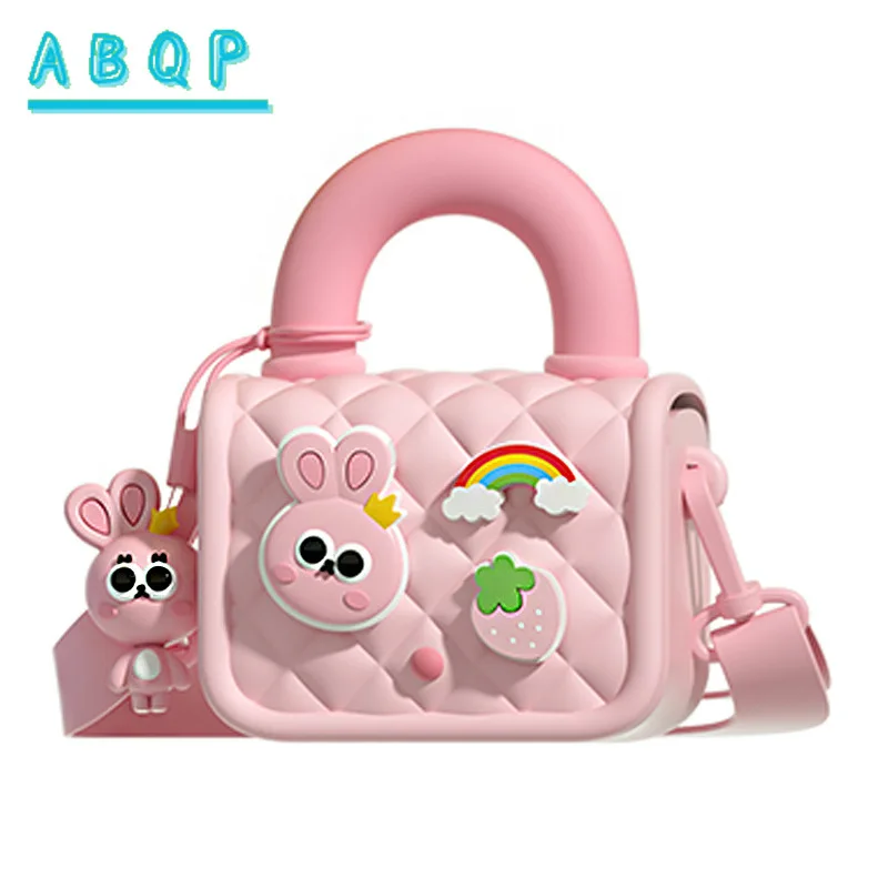 

New Girl Shoulder Bag Luxury Brand Cartoon Colorful Girls Handbag PVC Fashion Mini Casual Girls Bag High Quality Large Capacity