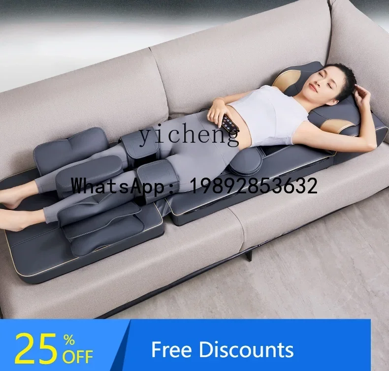 H24 Massage Pad Multifunctional Whole Body Home Shoulder Neck Waist Back Hip Leg Electric Kneading