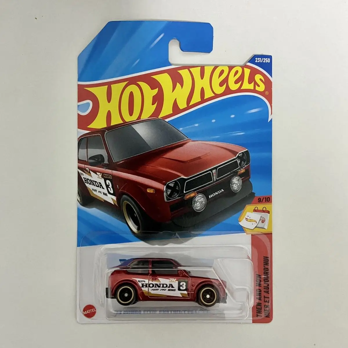 الأصلي 2025 متر العجلات الساخنة TH نموذج سيارة سوبر الكنز هانت 73 هوندا سيفيك مخصص شخصية تحصيل غرفة حلية الصبي هدية #2