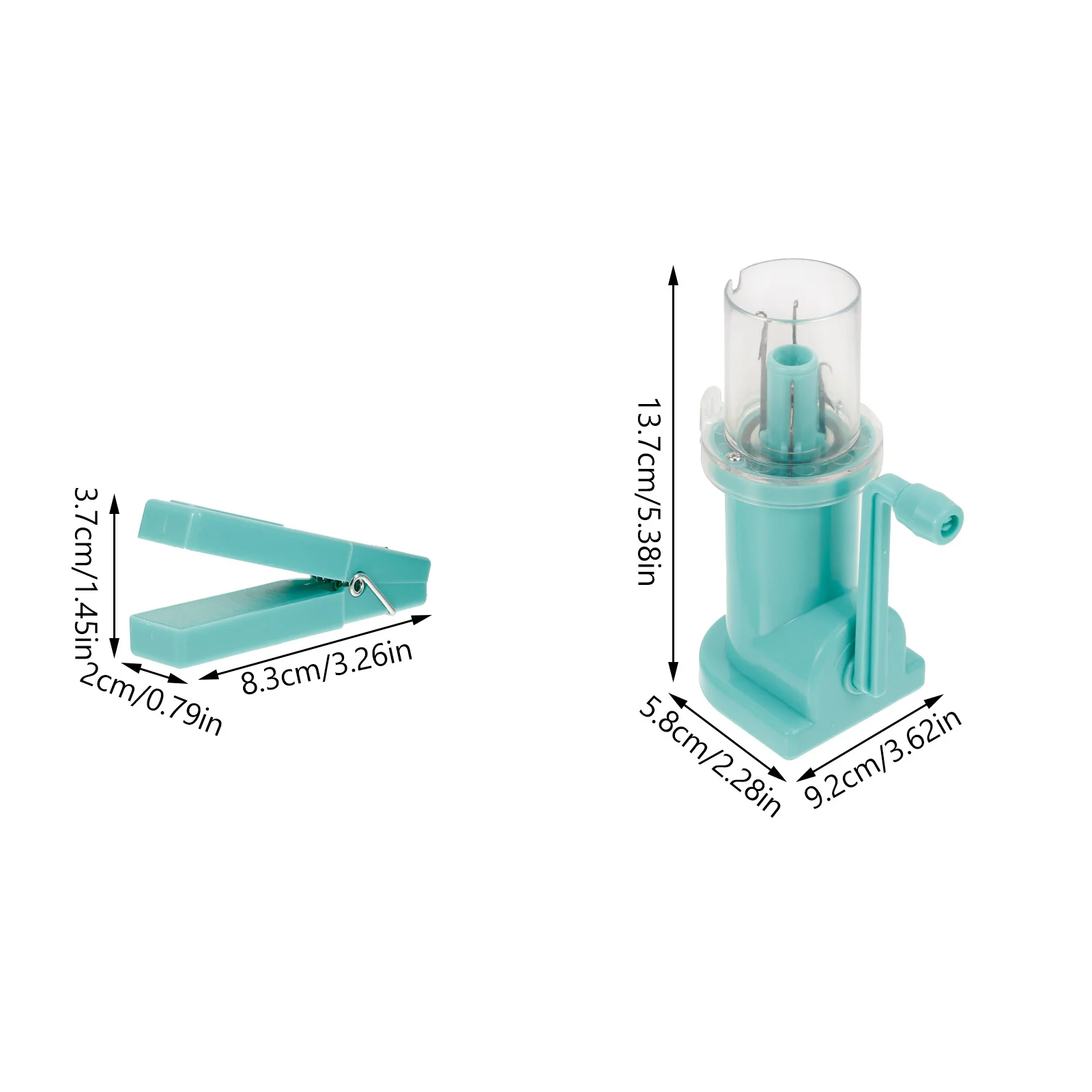 مطحنة الحياكة المدمجة البسيطة DIY آلة الحياكة اليدوية بكرة محمولة للملابس قبعة تزيين ملحقات الخياطة المتماسكة