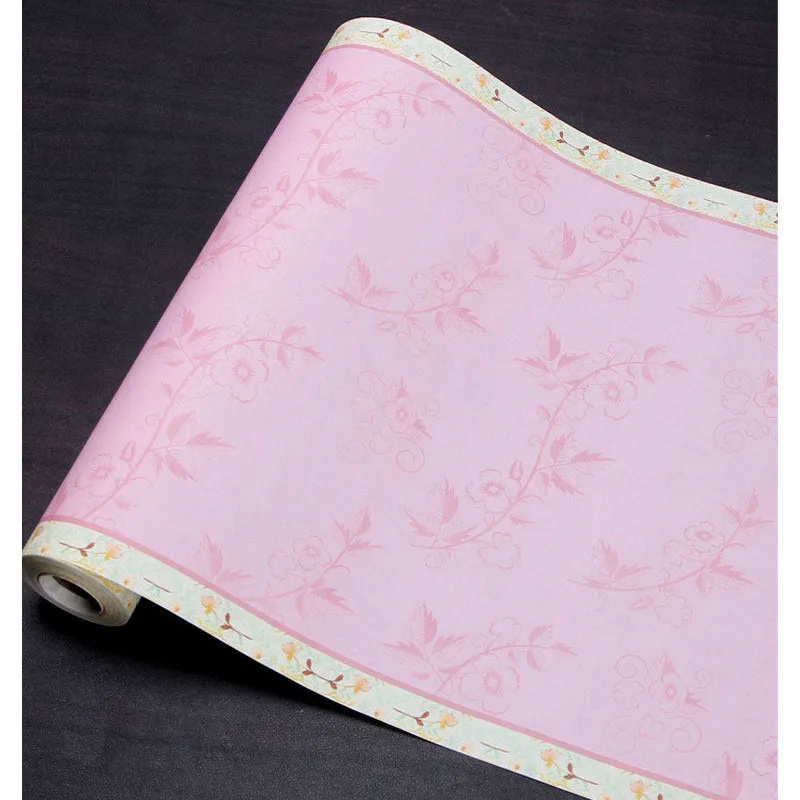 Chinese Batik Wax Printing Xuan Paper Roll, 34cm x 20m Blank Rice Paper with Hidden Floral Pattern for Brush Ink Practice
