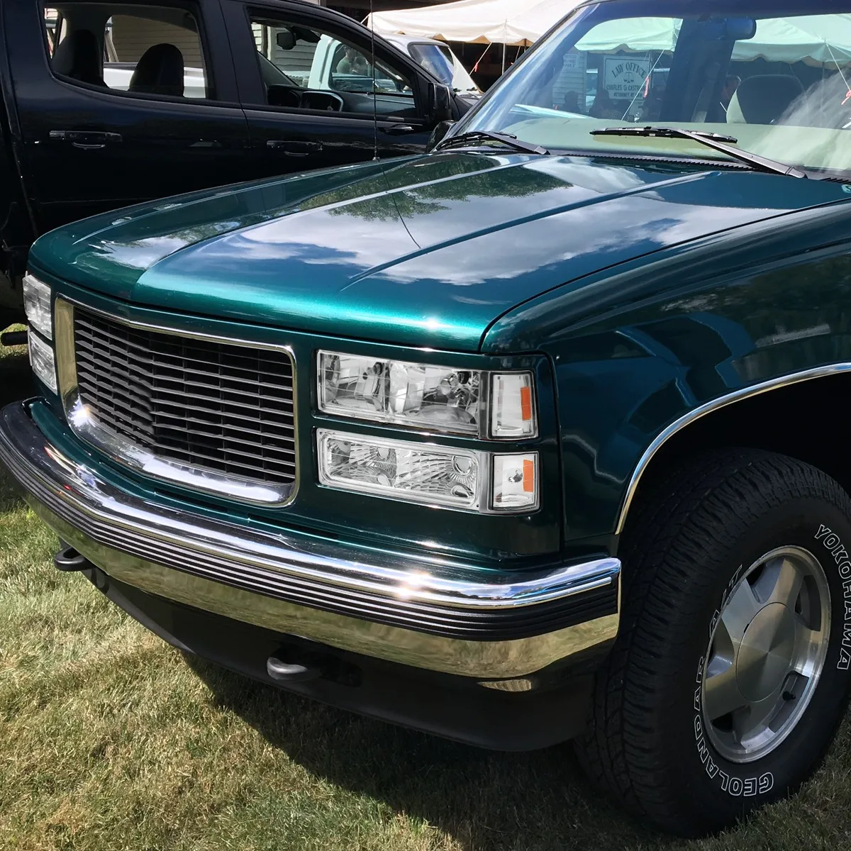 

Headlights+Bumper+Corner Lamps Fits 1994-1998 GMC C10 C/K Yukon Sierra Suburban