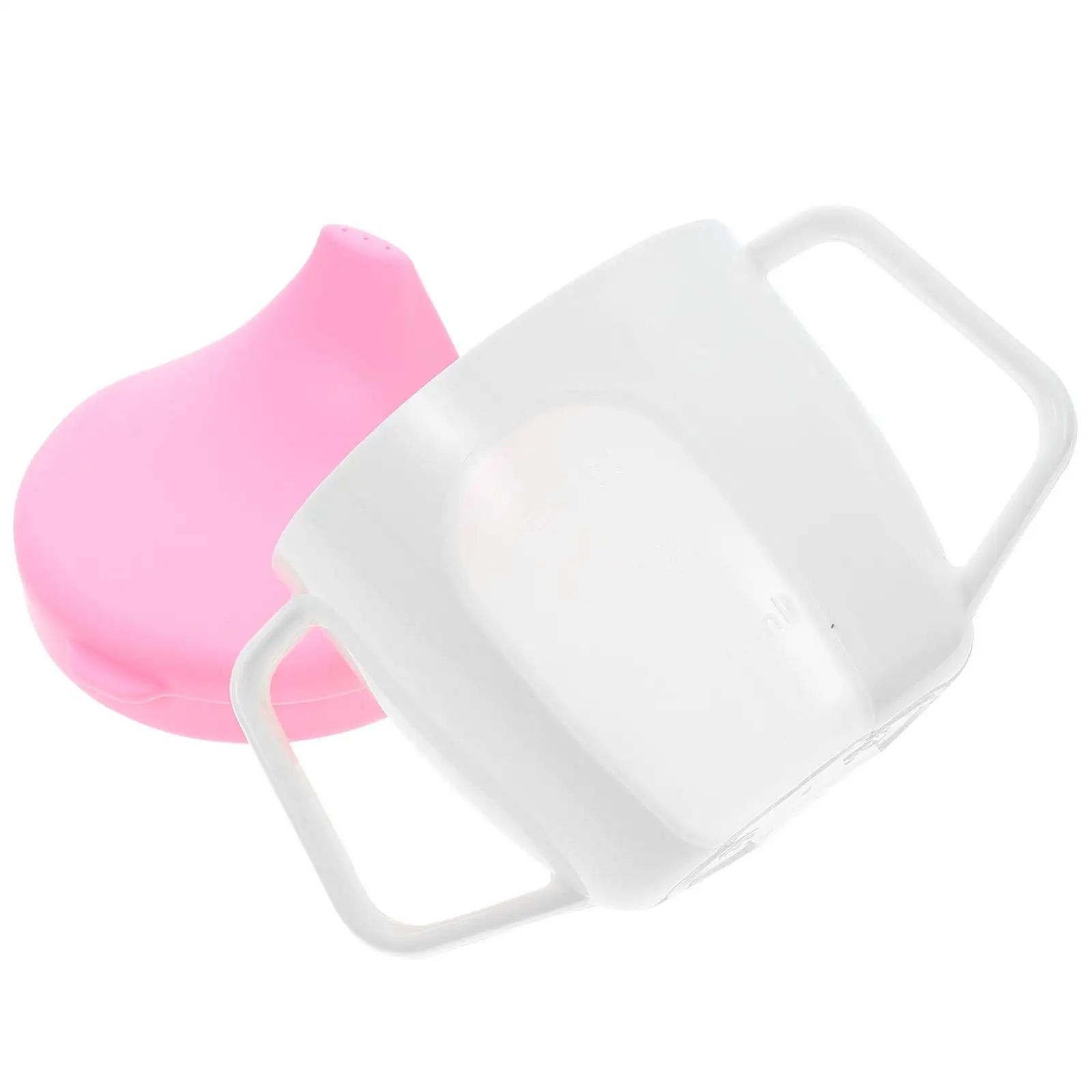 

Baby Water Toddler Cup Leak Proof Safe Material Large Mouth Ergonomic Handle Baby Trainer Drinking Cup