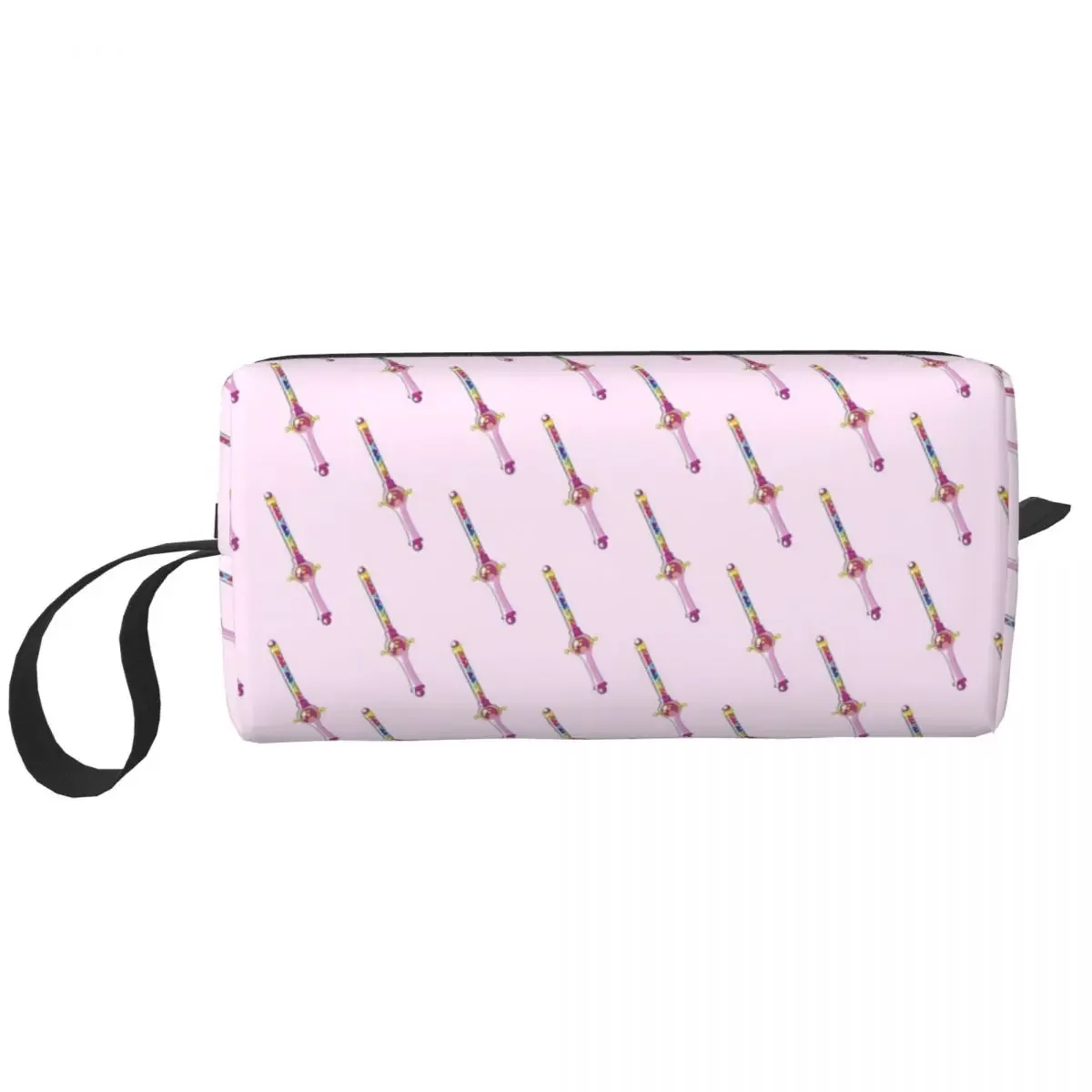 Magical Doremi Wand Makeup Bag Cosmetic Organizer Storage Dopp Kit Toiletry Cosmetic Bag for Women Beauty Travel Pencil Case