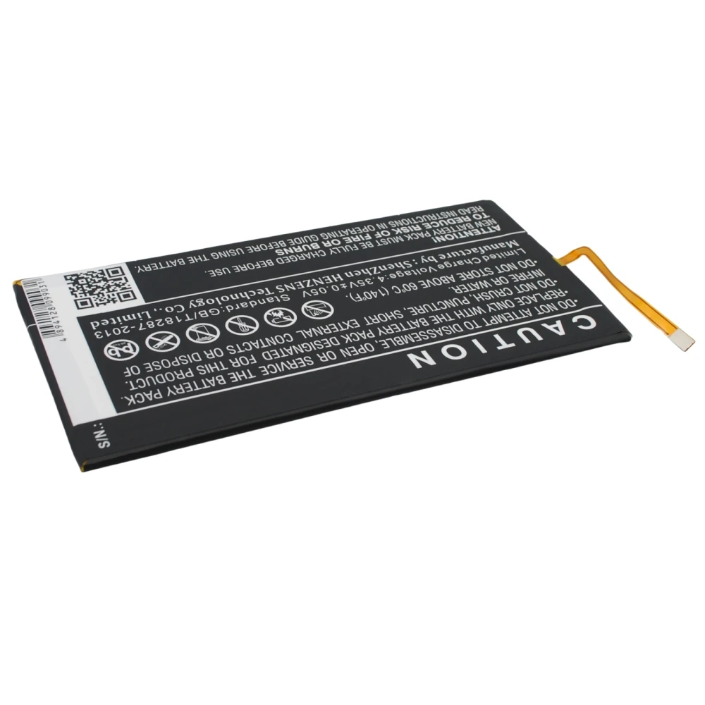 Li-Polymer Tablet Battery for Huawei, 3.8V, 4650mAh, Compatible Models: Mediapad M1 8.0, S8-301L, EE Eagle,T1-A21L,Honor S8-701W