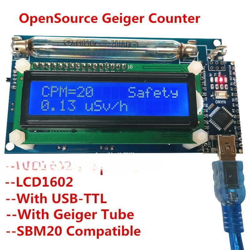 Counter Kit Module/GM Tube/Detector Radiation/LCD Display