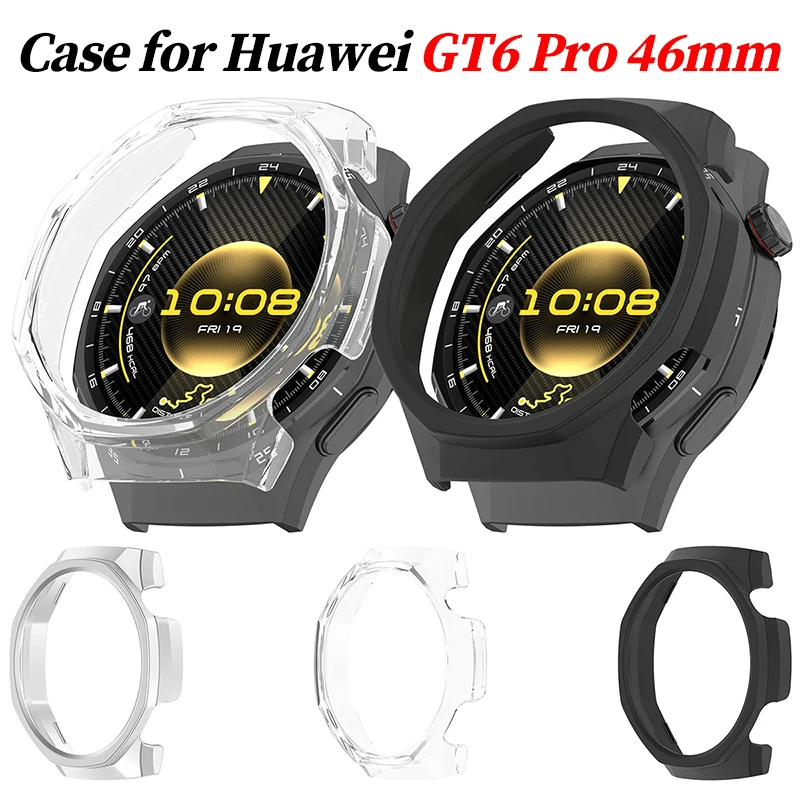 Hard PC Protective Case Cover for Huawei GT6 Pro 46MM Cases Frame for GT6 Pro Hollow Shockproof Protector Shell Accessories