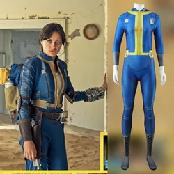 Lucy MacLean Fallout Cosplay Jumpsuit Man Woman Costume Halloween Cosplay Clothing