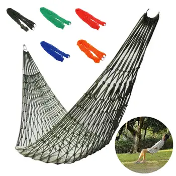 Nylon Rope Mesh Hammock 1