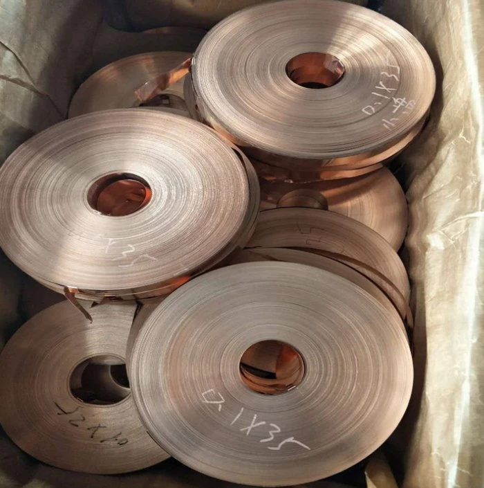 High-precision lithium battery coated copper aluminum composite foil conductive copper foil shielding material
