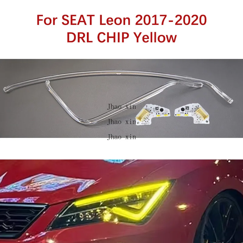 

Angel Eye Lemon Yellow Chips Suitable For SEAT Leon 17-2020 Car Headlight DRL CHIP Ballast Module Conduit 5F0941475A 5F0941476A