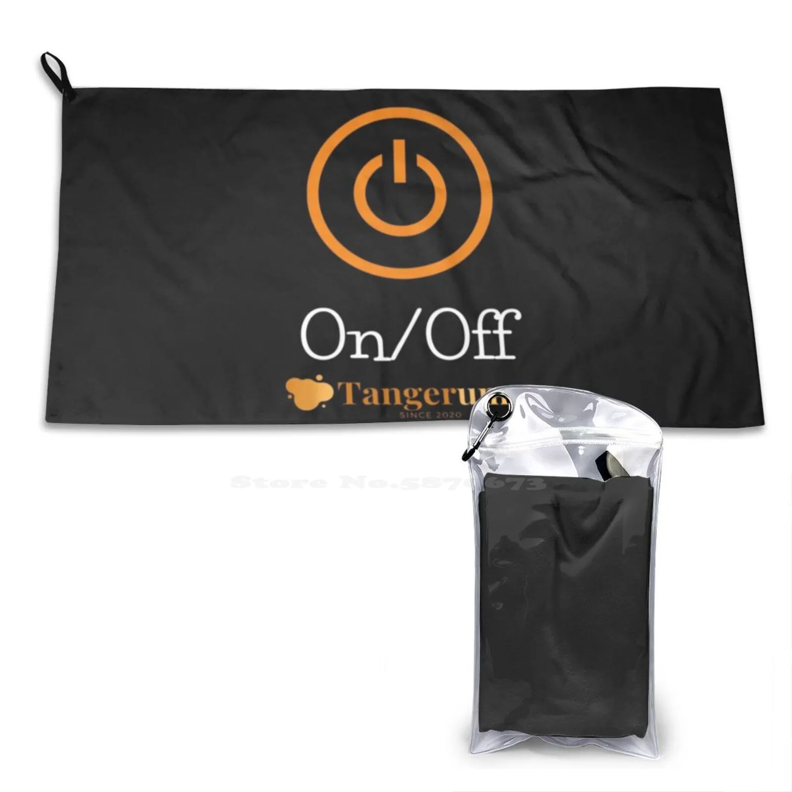 On / Off Mini Logo Soft Washcloths Face Towel Humourtshirts Catchphrasetshirts Quotetshirts Quotationtshirts Joketshirts