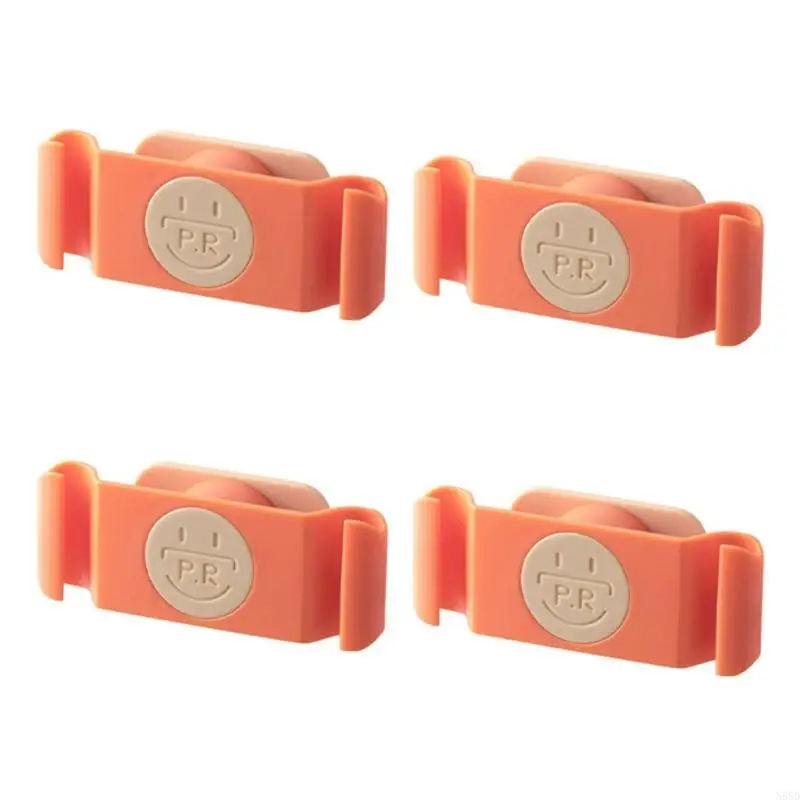 Набор из 4 прочных организаторов шнура, держатель кабеля, простой в использовании проводной зажима. Надежный N58D