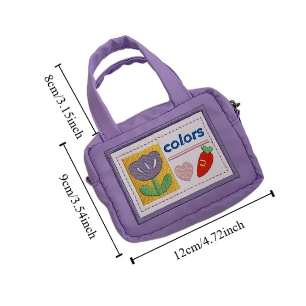 Cartoon Flower Kawaii CCD Camera Bag Coin Purse Ultralight Cute Storage Bag Mini Colorful Small Change Bag Lipstick