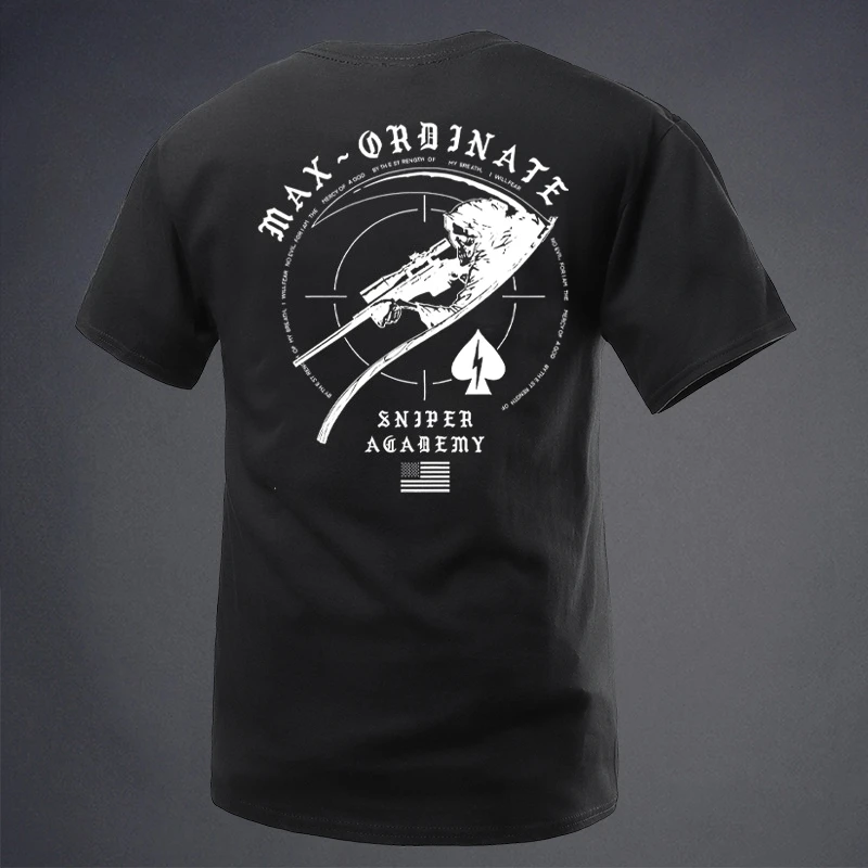 2026 Hardman Club - Hit The Target with One Blow. Summer New Product - Security Team Alliance Round-neck Short-sleeved T-shirt