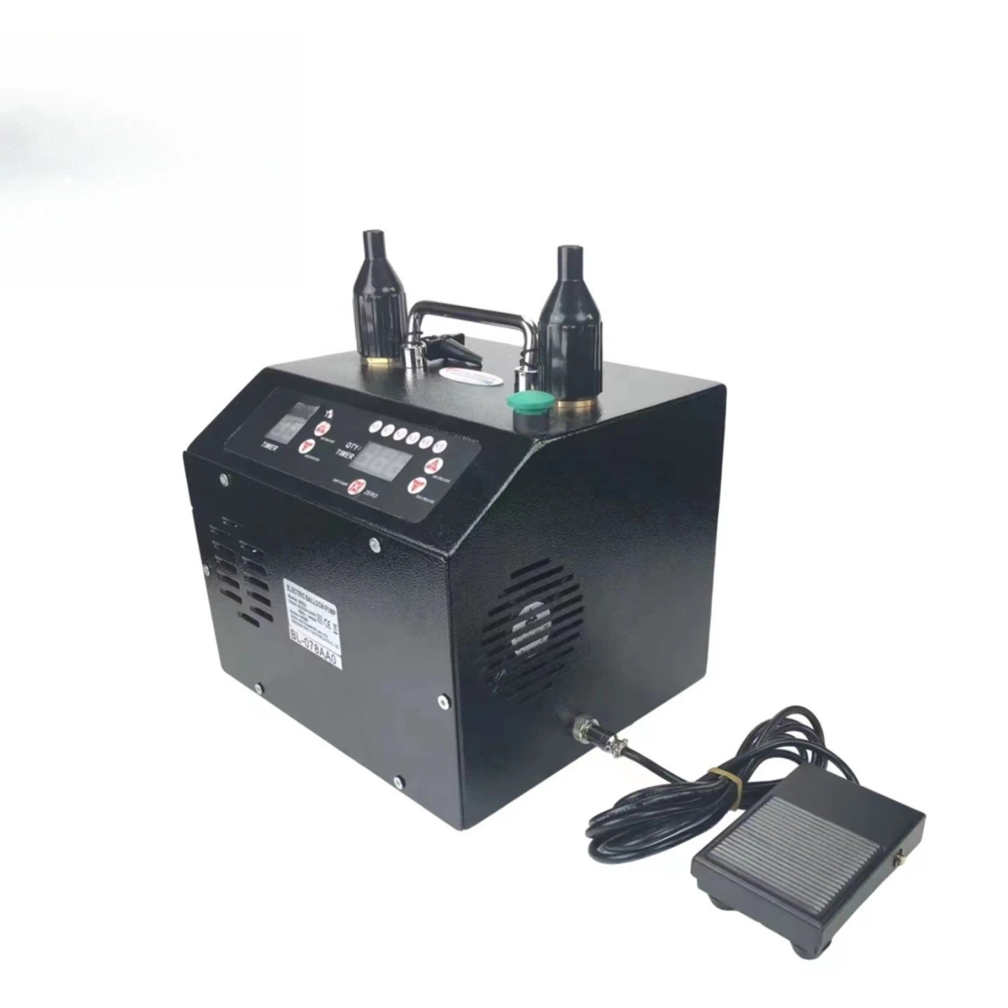 Manufacturer Supplier Electronic Inflatable Double Hole Balloon Pump All Types Christmas Air Pump Wholesale