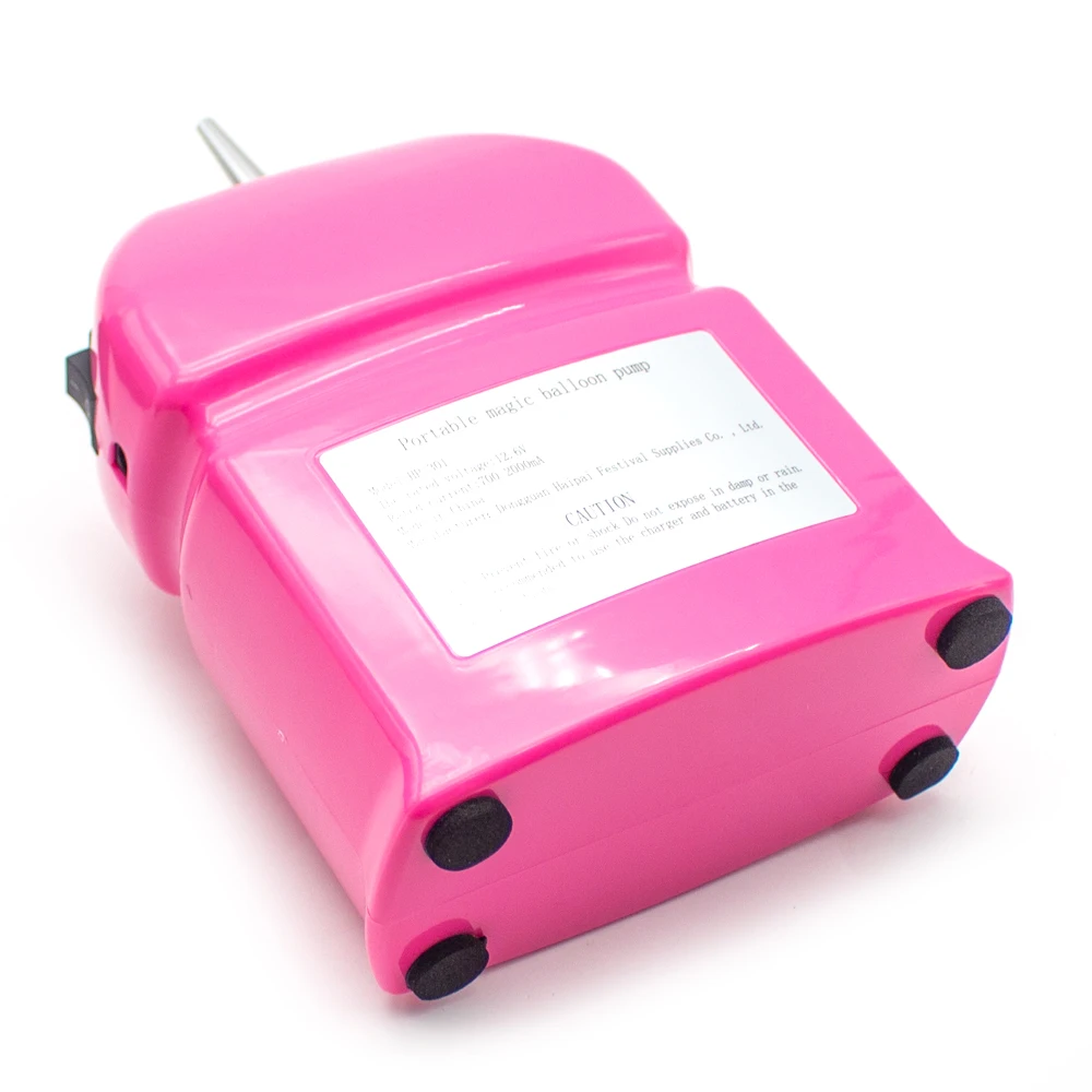 Bomba de aire eléctrica portátil, inflador de globo mágico recargable, inalámbrico, 110-240V, DD-301