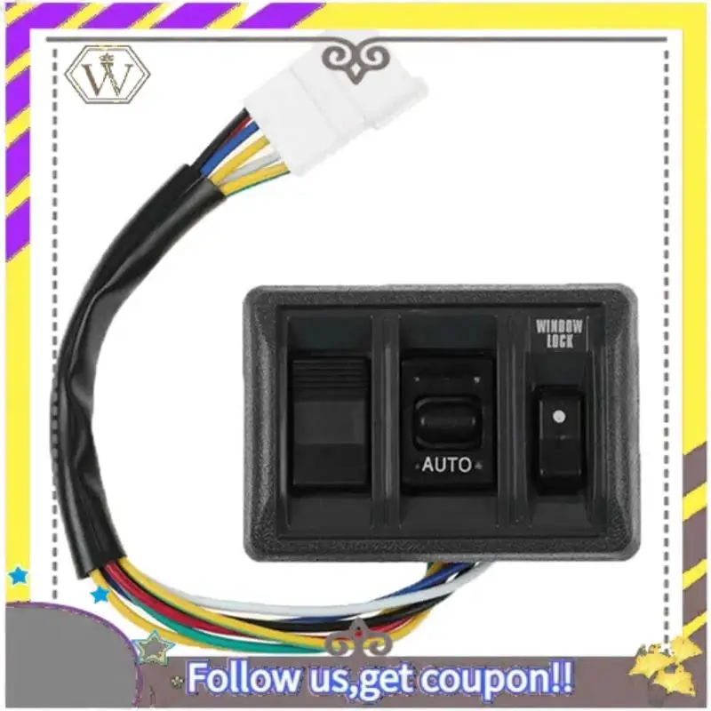Latest Car Electric Power Window Switch Button 84820-26021 8482026021 For Toyota Hiace LH102 RZH103 1989-2006 Glass Lift Switch