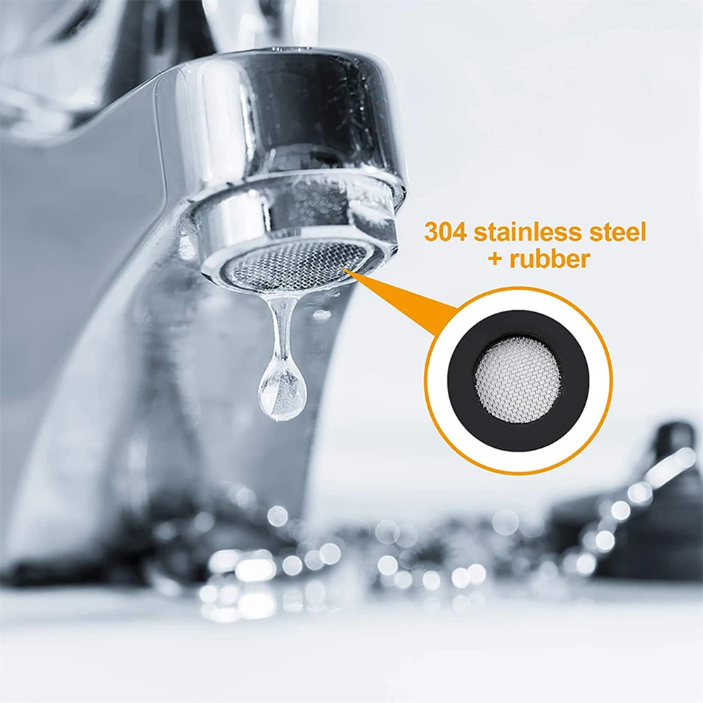 20PCS O Shaped Stainless Steel Filter Gasket Seal Black Hose Flat Rubber Washer For Shower Head Faucet  Garden Hose Maintenance