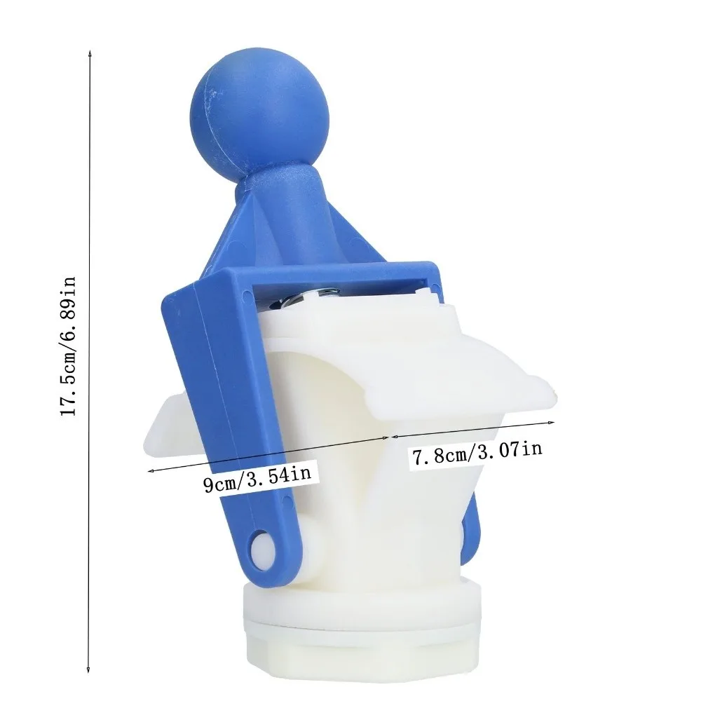 Plastic Honey Gate Valve Good Airtightness Durable Plastic Honey Valve Leak-Proof Honey Extractor Tap Honey Extraction