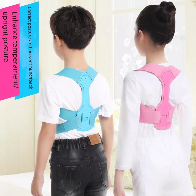 Autêntico Xuanyu Jin cinto de correção de postura, Kids Back Belt, estudantes jovens, artefato anti-corcunda, verão