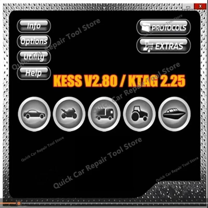 Ksuite V2.80 Ktag 2.25 obd2 scanner work with K E S S V2 V5.017 RSA Error Unlock Corrected for Car Truck Bike Tractros Eu models - view 5