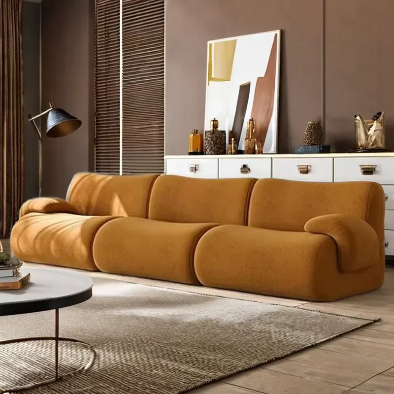 for Modern Living Room Furniture Combination Sofa Modular Vacuum Packaging Compression Floor Sofa Set