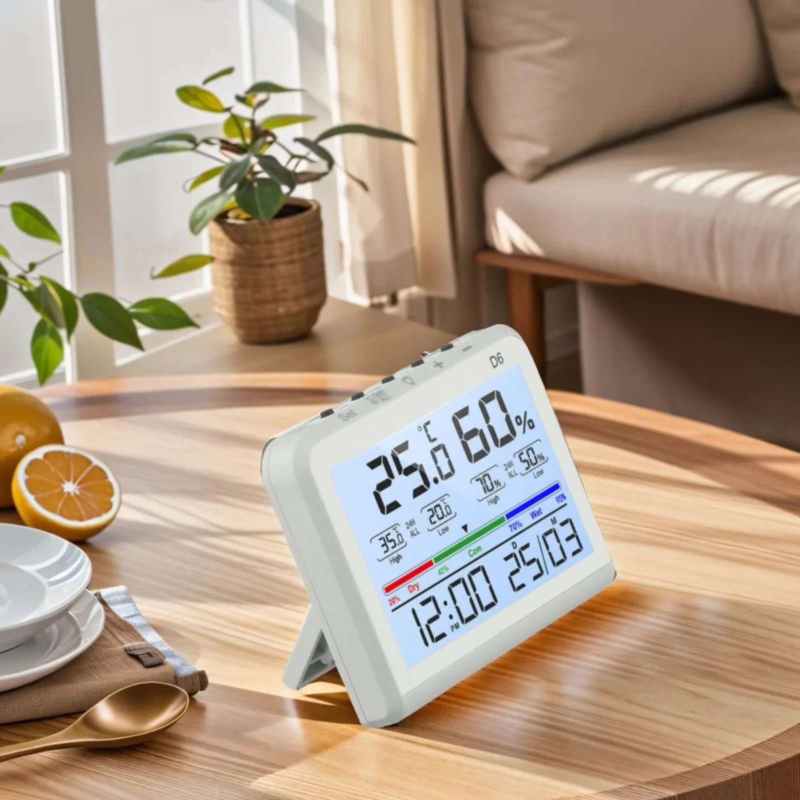 

Digital Display Thermohygrometer Digital Thermometer Hygrometer For Monitoring Indoor Climate Fast Monitoring For Home