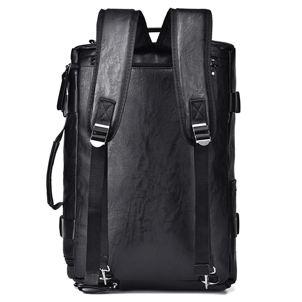 New Men's Large Capacity Travel Backpack Business Trip Handbag Multi Functional Backpack Single Shoulder Crossbody Bag