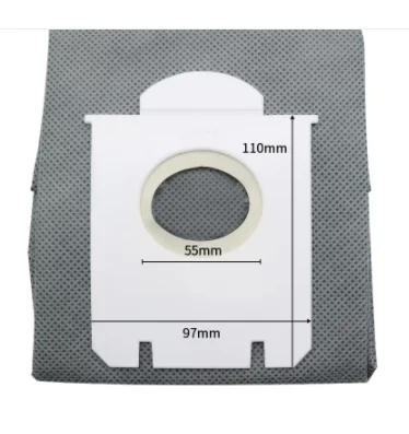 Washable S-bag dust Vacuum Cleaner Bags Dust Bag For Philips FC9071 FC8134 FC8613 FC8614 FC8220 FC8224 FC8200