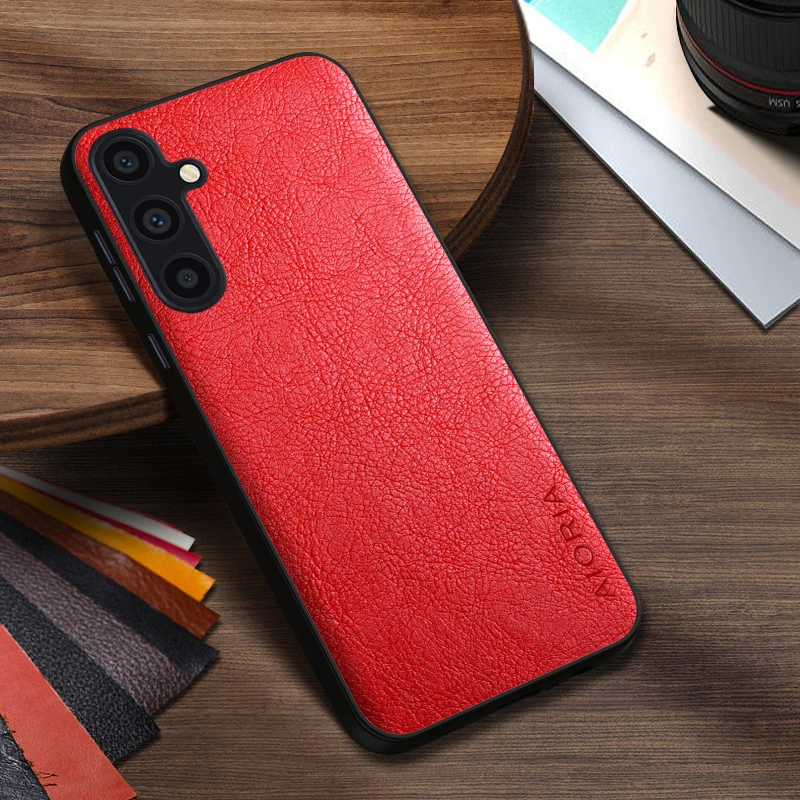 Case For Samsung Galaxy A35 A25 A55 5G Luxury Leather Business Cover For Samsung Galaxy A15 Case