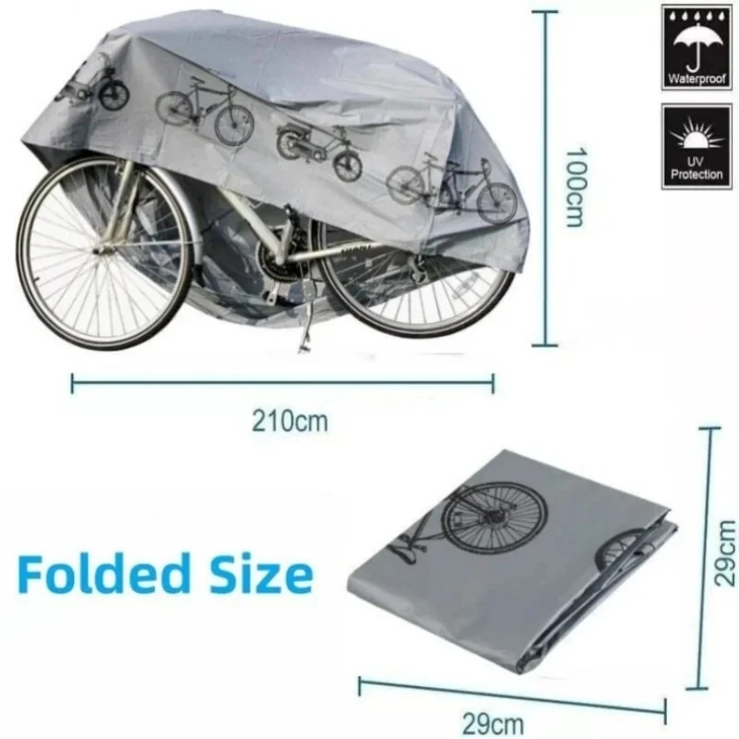 Bicycle Waterproof Raincover Motorcycle Bike Cover Outdoor  Snow Rain Sunshine Cover MTB Bicycle Case Cover Bike Accessories