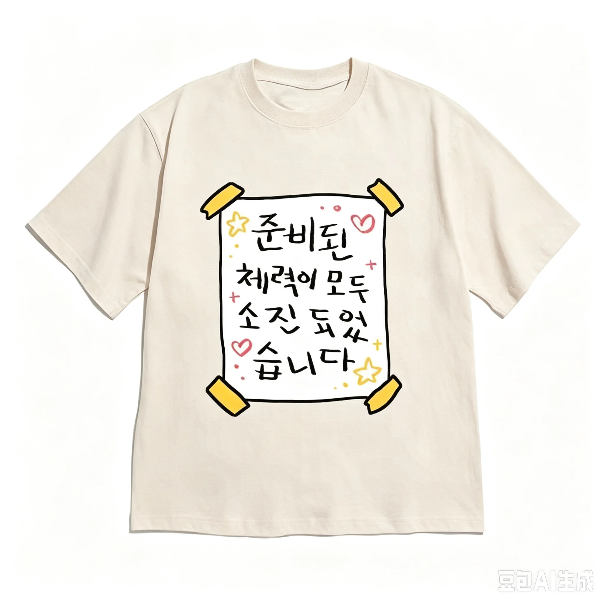 2026 Süßes Herz Koreanisches Buchstaben-Design T-Shirt Minimalistisches Süßes Zitat Sommer Lässiger Druck Kurzarm Unisex Top – Detail 4